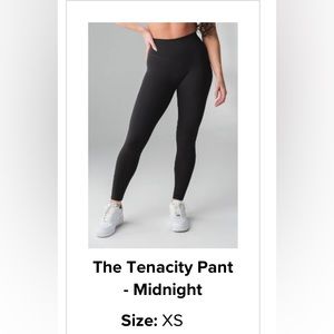 Vitality Tenacity Pant in Midnight (Black) XS